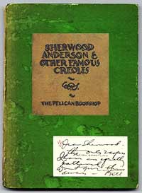 We offered this copy, Sherwood Anderson's own copy with a card from co-author Spratling presenting the book to him, in our Catalog 66.