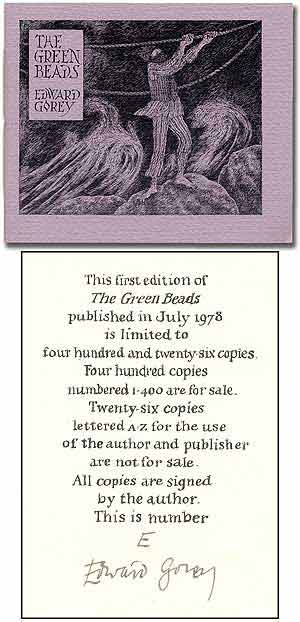 Item #100381 The Green Beads. Edward GOREY.