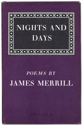 Item #100424 Nights and Days. James MERRILL