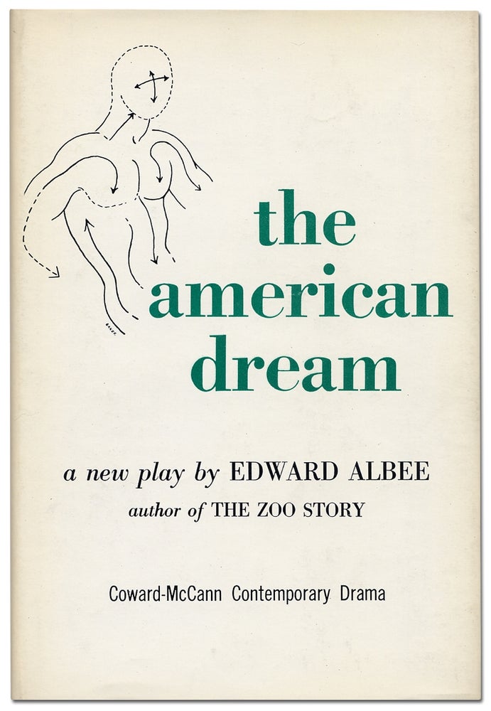 Item #100655 The American Dream. Edward ALBEE.