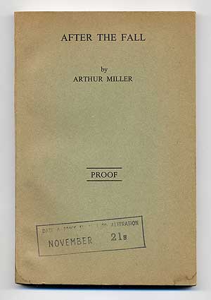 Item #100676 After the Fall. Arthur MILLER