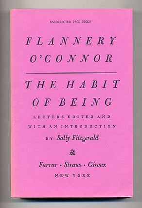 Item #101000 The Habit of Being. Flannery O'CONNOR