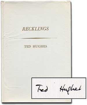 Item #102825 Recklings. Ted HUGHES.