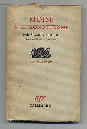 Item #103159 Moïse & Le Monothéisme. Sigmund FREUD.