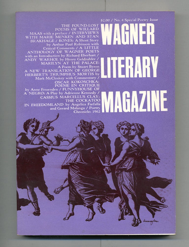 Item #103612 Wagner Literary Magazine. Gerard MALANGA, Paul Katz.