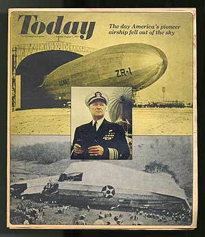 Item #104720 Today: The Philadelphia Inquirer, Sunday, August 1, 1971: The day America's pioneer airship fell out of the sky. Howard A. COFFIN.