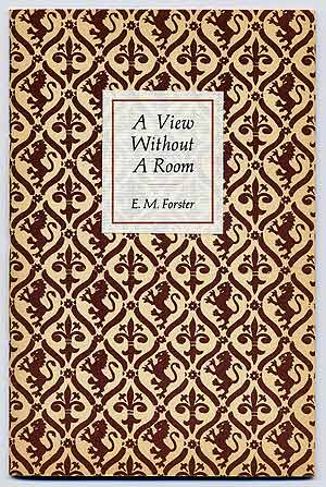 Item #104807 A View Without A Room. E. M. FORSTER.