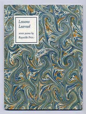 Lessons Learned. Reynolds PRICE.
