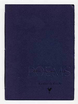 Poems from 1952 and 1953. Kenneth KOCH.