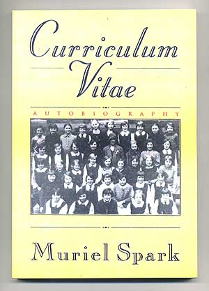 Item #105626 Curriculum Vitae: Autobiography. Muriel SPARK