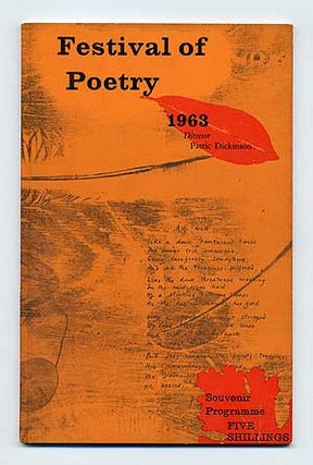 Item #105912 Festival of Poetry 1963: Souvenir Programme