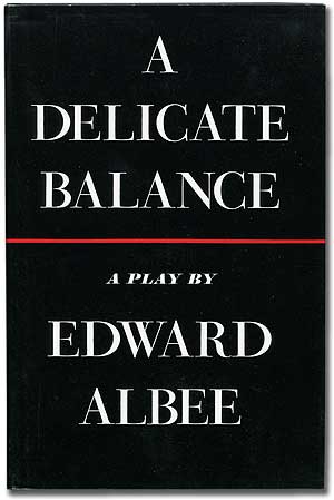 Item #106055 A Delicate Balance. Edward ALBEE.