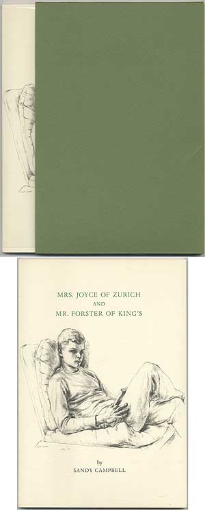 Item #106064 Mrs. Joyce of Zurich and Mr. Forster of King's. Sandy CAMPBELL, Donald Windham.