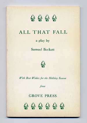 Item #106186 All That Fall. Samuel BECKETT.
