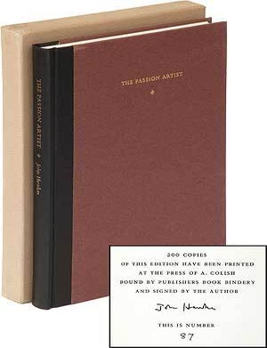 Item #106277 The Passion Artist. John HAWKES.