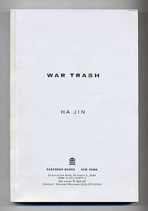 Item #107354 War Trash. Ha JIN