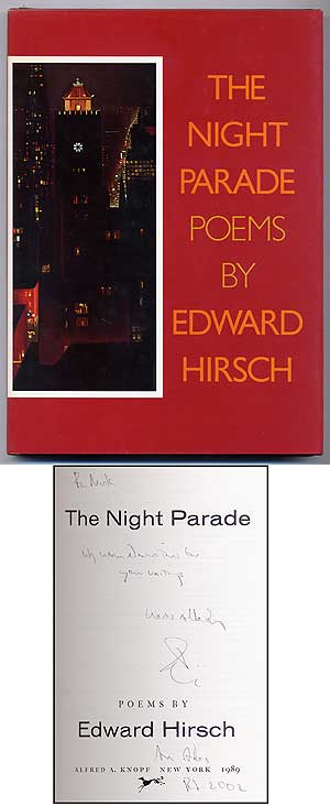 Item #107441 The Night Parade. Edward HIRSCH.