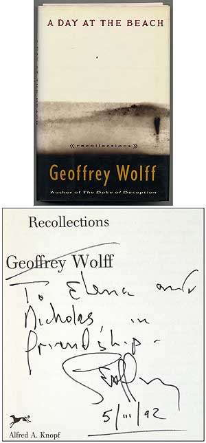 Item #107518 A Day at the Beach: Recollections. Geoffrey WOLFF.