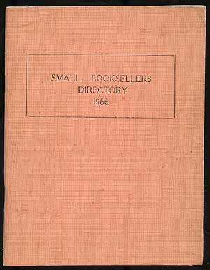 Item #107938 Small Booksellers Directory 1966