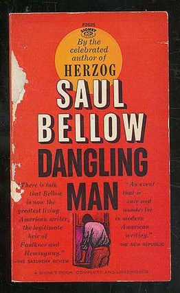Item #108034 Dangling Man. Saul BELLOW