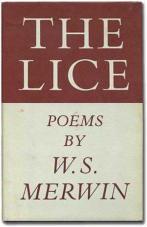 Item #108359 The Lice. W. S. MERWIN.