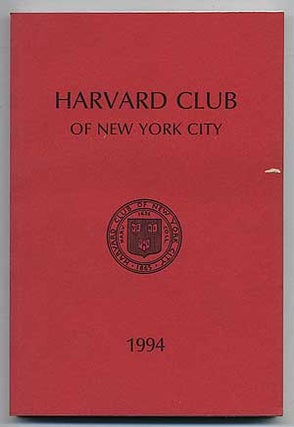 Item #108404 Harvard Club of New York City