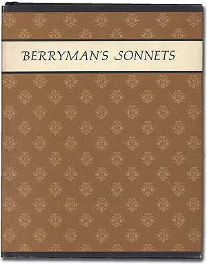 Item #108410 Berryman's Sonnets. John BERRYMAN