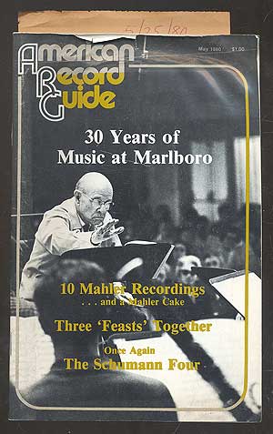 Item #108952 American Record Guide, May 1980, Vol. 43, No. 7. Milton A. CAINE, managing.