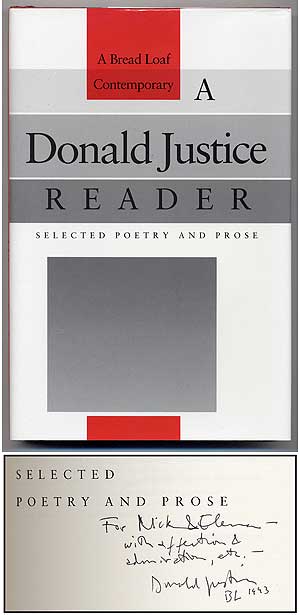 Item #109150 A Donald Justice Reader: Selected Poetry and Prose. Donald JUSTICE.
