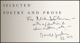 A Donald Justice Reader: Selected Poetry and Prose