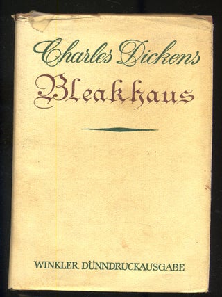 Item #109848 Bleakhaus. Charles DICKENS