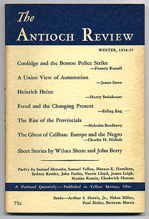 Item #109896 The Antioch Review – Volume 16, Number 4, December 1956