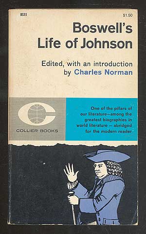 Item #110272 Boswell's Life of Johnson. Charles NORMAN, edited.