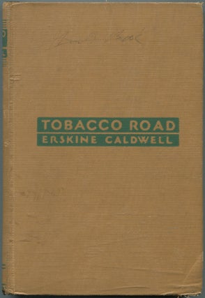 Item #111654 Tobacco Road. Erskine CALDWELL