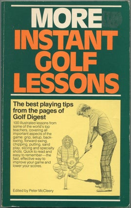 Item #111907 More Instant Golf Lessons. Peter McCLEERY