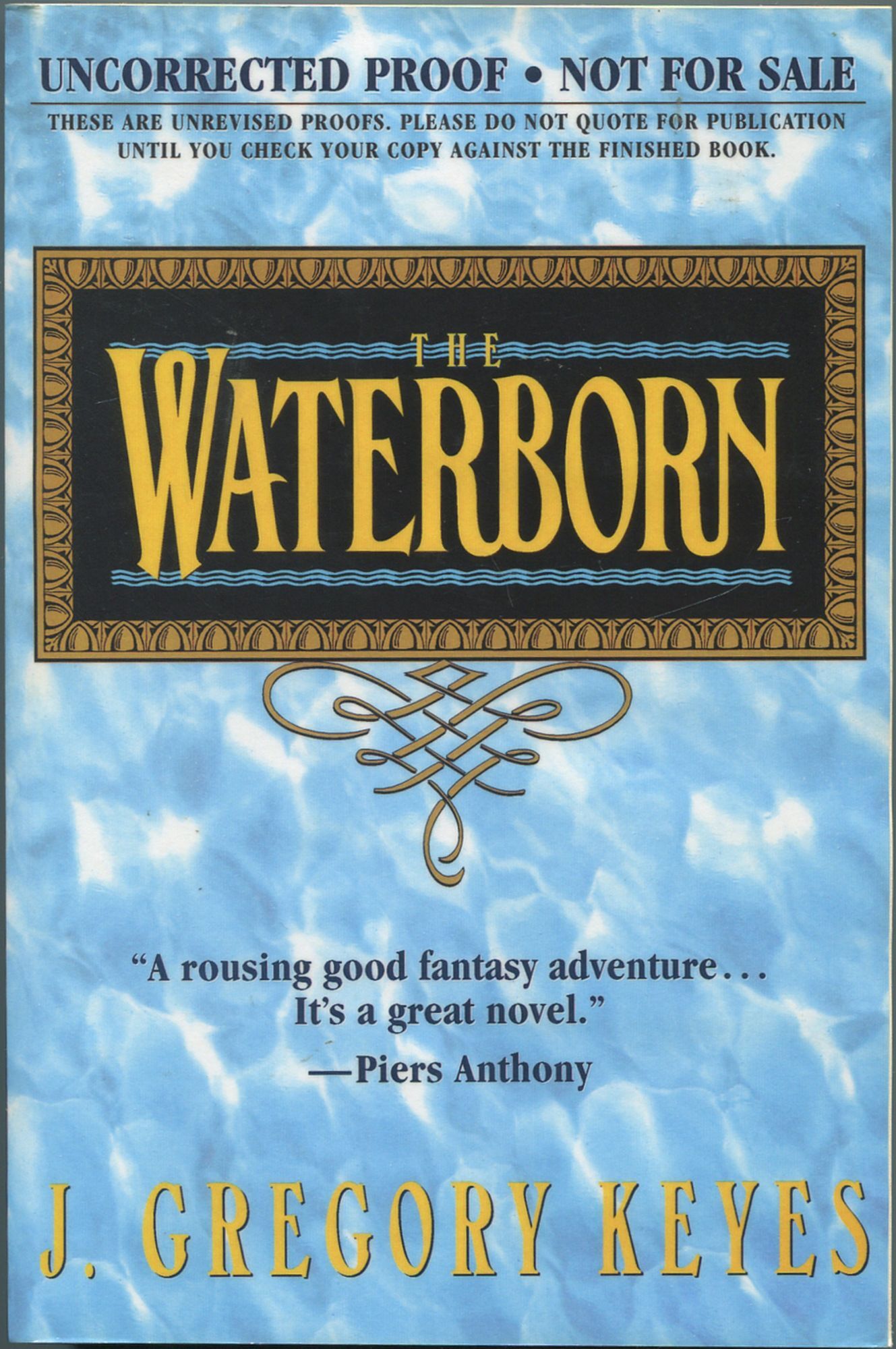 The Waterborn | J. Gregory KEYES