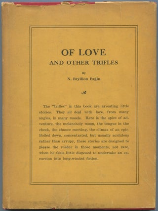 Of Love and Other Trifles. N. Bryllion FAGIN.