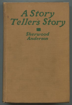 Item #113497 A Story Teller's Story (The Star Series). Sherwood ANDERSON