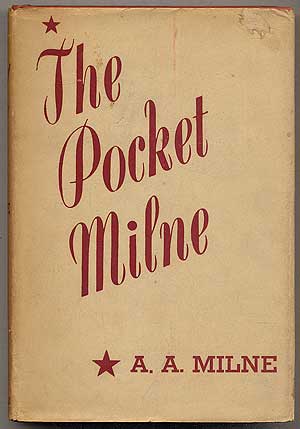 Item #113707 The Pocket Milne. A. A. MILNE.