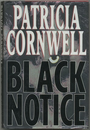 Item #117153 Black Notice. Patricia CORNWELL