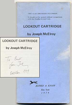 Item #11879 Lookout Cartridge. Joseph McELROY.