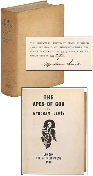 Item #121107 The Apes of God. Wyndham LEWIS.
