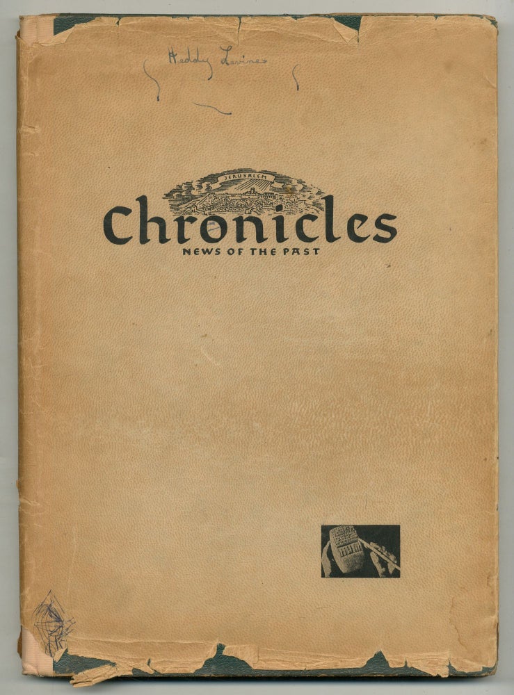 Item #122777 Chronicles: News of the Past in the Days of the Bible (From Abraham to Ezra)