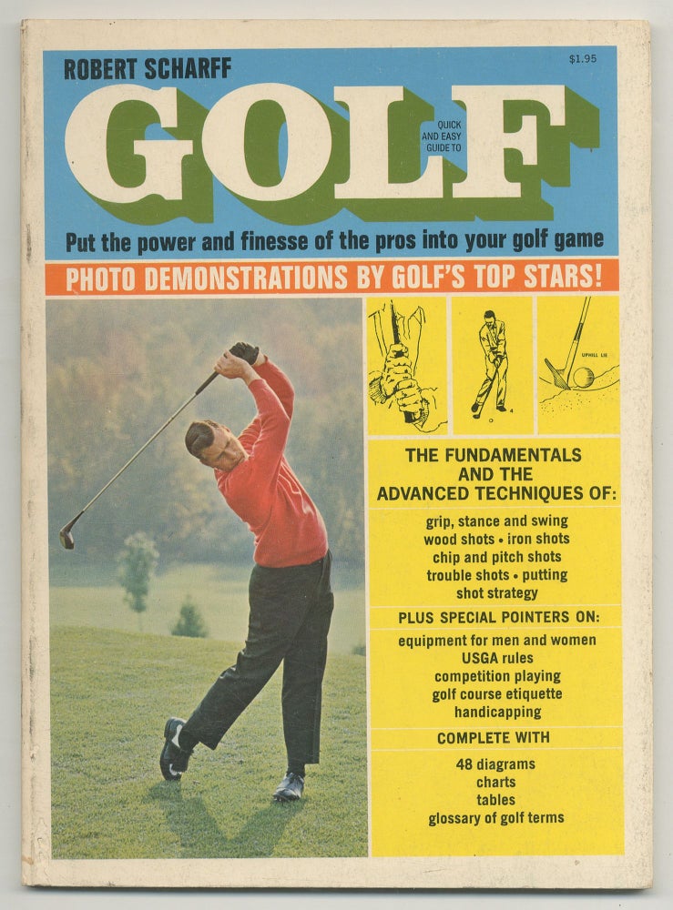 Item #122897 Quick and Easy Guide to Golf. Robert SCHARFF.