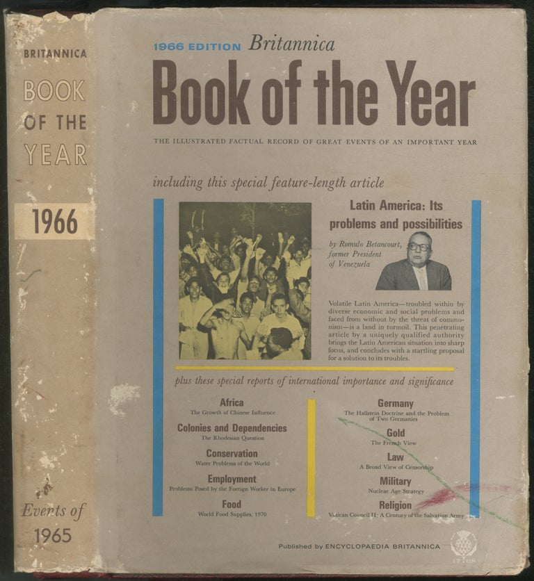 Item #123577 Britannica Book of the Year 1966