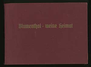 Item #123991 Blumenthal - meine Heimat: Bildberichte vom Werden und Wachsen des Ortes Blumenthal. Alfred TIETJEN.