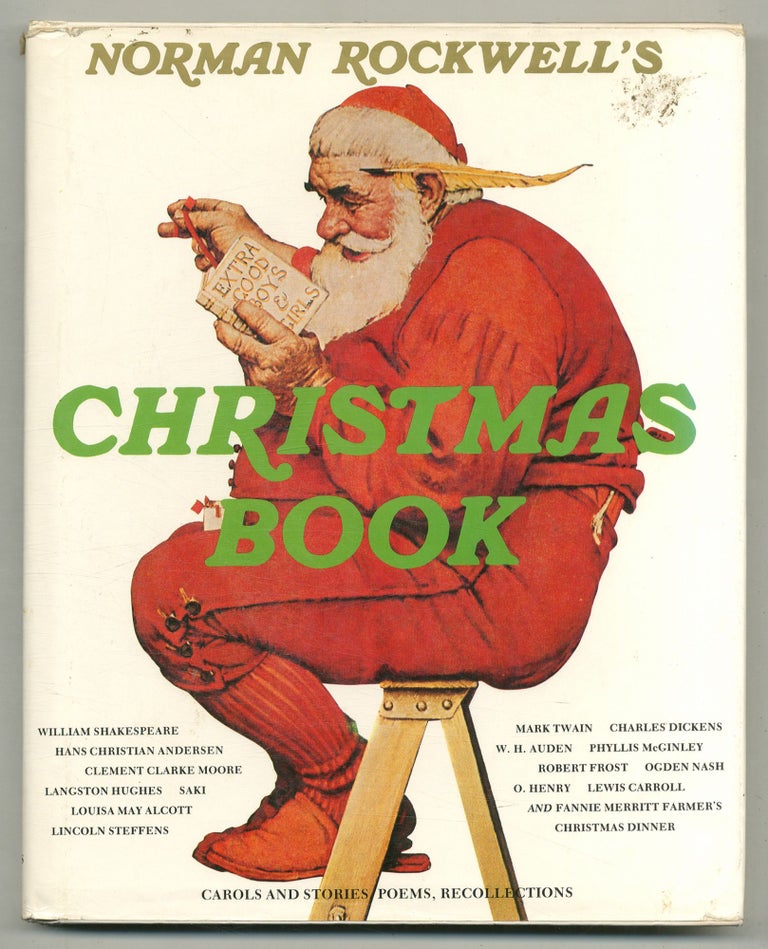Item #124441 Norman Rockwell's Christmas Book. Molly ROCKWELL, consulting.