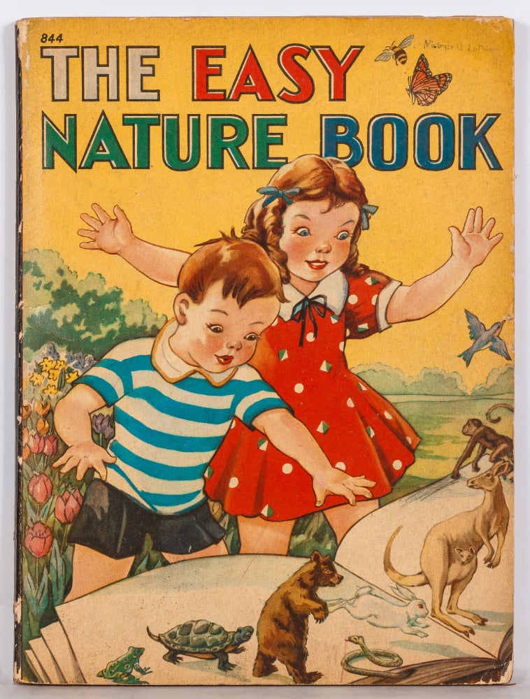 Item #128359 The Easy Nature Book: For Reading, Coloring and Drawing. Edna M. ALDREDGE, Jessie F. McKee.