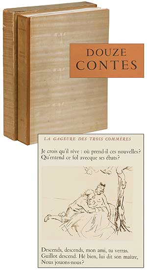 Item #130746 Douze Contes [Twelve Tales]. Jean de LA FONTAINE.