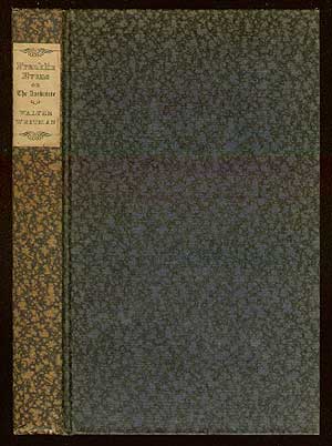 Item #13211 Franklin Evans; or The Inebriate: A Tale of the Times. Walter WHITMAN.